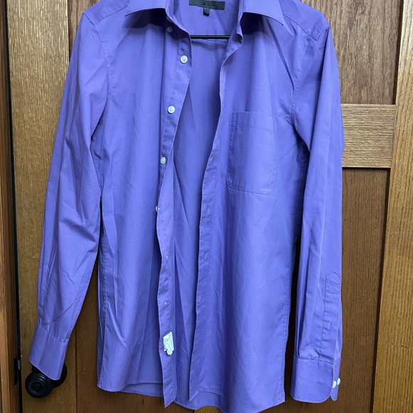 G2000 Men's Purple Dress Shirt EUC - Picture 1 of 3